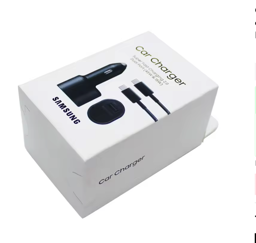 Caricatore Auto Ricarica Veloce Samsung 45W